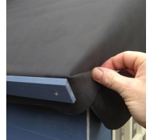 EPDM мембрана за хидроизолация на плосък покрив, дебелина 12 мм, ролка 1,5x20 м (30 м²)