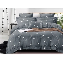 Спален комплект 200x220 см, СИВ, 3 части