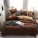 Спален комплект 200x220 см, GLOW brown, 4 части