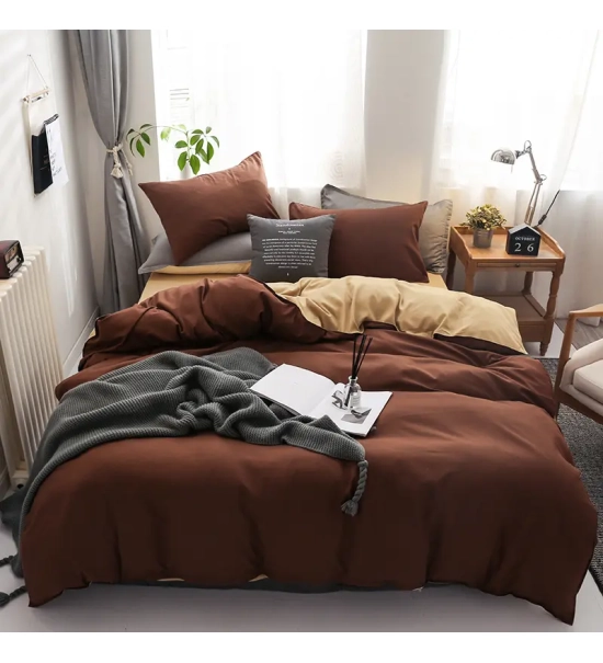 Спален комплект 200x220 см, GLOW brown, 4 части