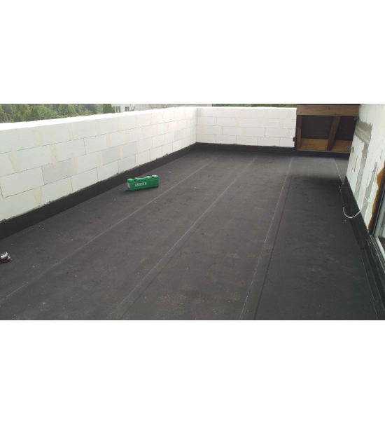 EPDM мембрана за хидроизолация на плосък покрив, дебелина 12 мм, ролка 1,5x20 м (30 м²)