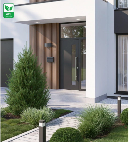 WPC фасаден панел, 219x26x2900 мм, ДЪРВЕНО (0.63 м²)